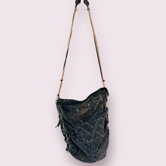 Y2K Retro O’NEILL Tribal Pattern Scrunch Purse - Picture 2 of 8